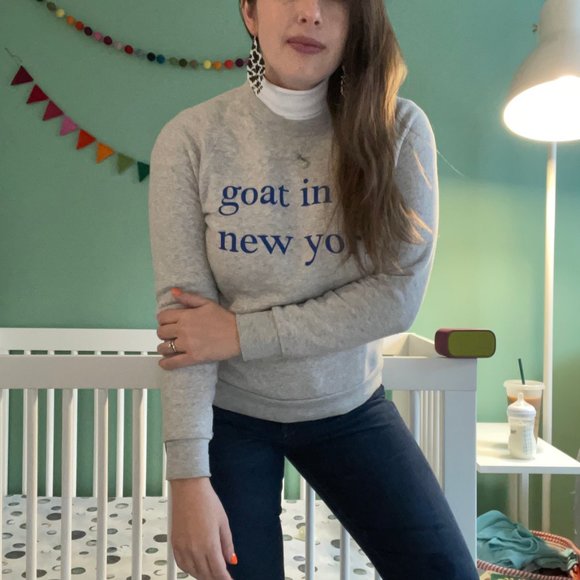 Goat in New York Sweatshirt - Size Small - Picture 5 of 9